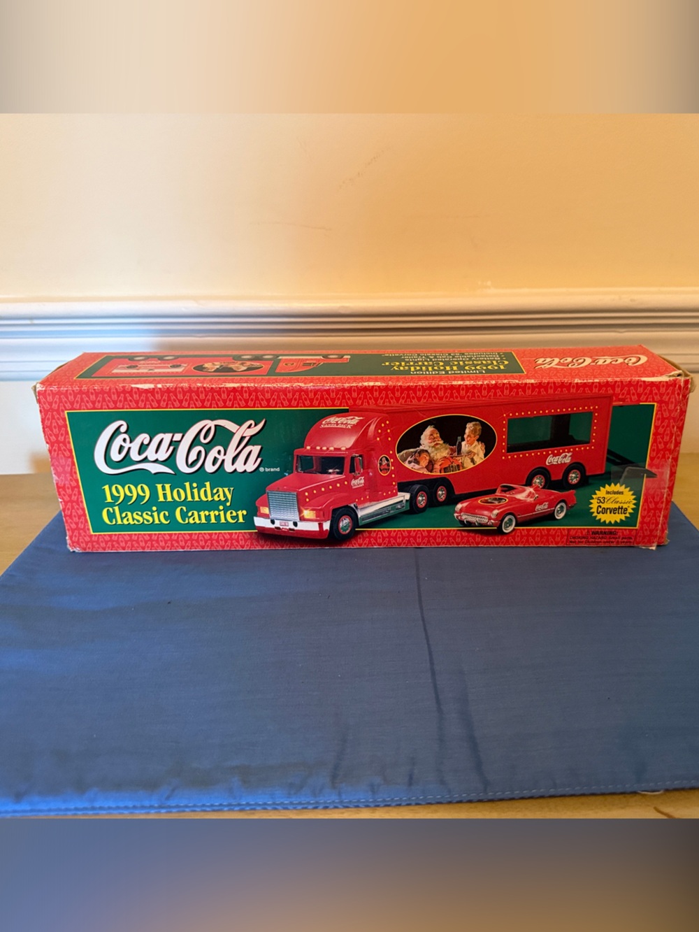 Coca Cola Red Holiday Truck Toy